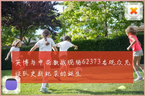 英博与申花激战现场62373名观众见证队史新纪录的诞生
